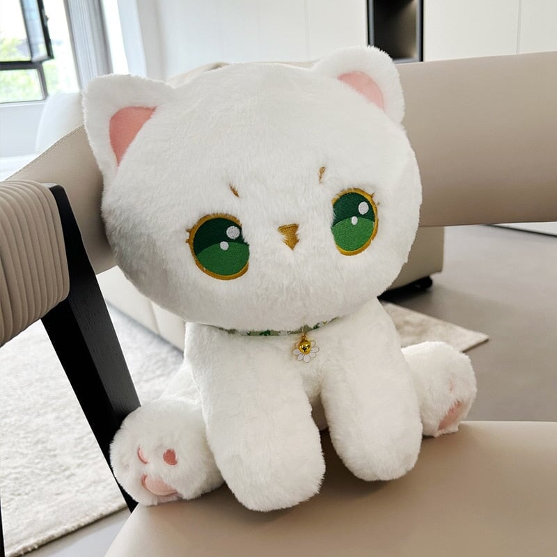 Maliben | Luna The Fluffy White Cat Plush