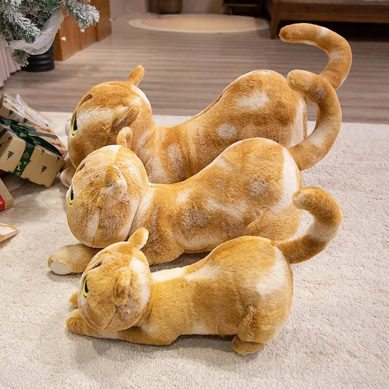 Maliben | Mochi, Marmie & Midnight – Sleepy Cat Plushies
