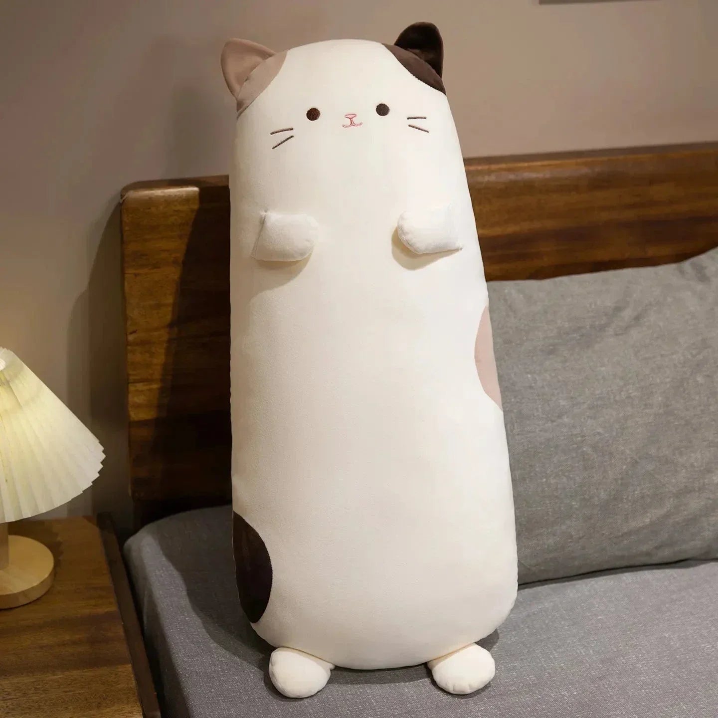 Maliben | Mochi The Long Snuggly Spotted Cat Plush