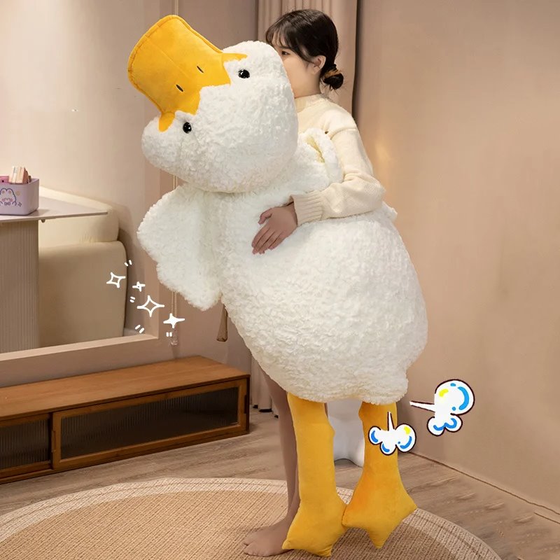 Maliben | Holly The Giant Fluffy White Duck Plushie