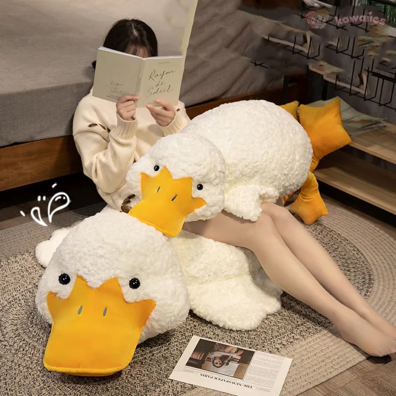 Maliben | Holly The Giant Fluffy White Duck Plushie