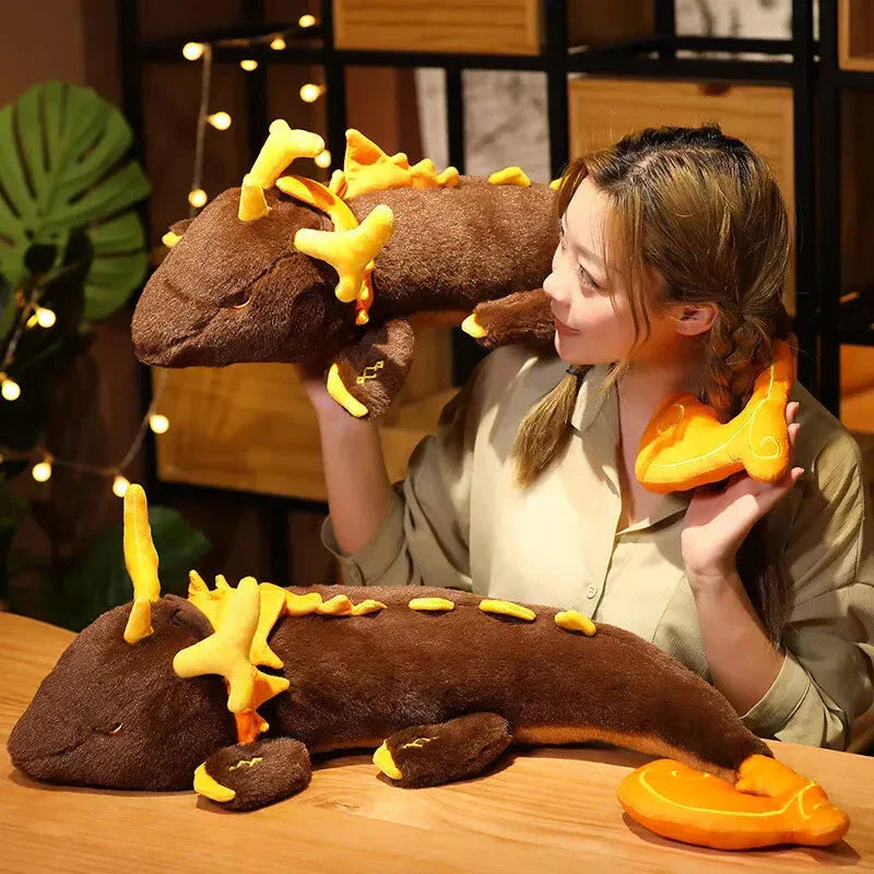 Maliben | Morax Brown Dragon Genshin Impact Plushie