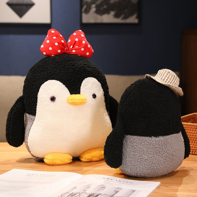 Maliben | Mumble And Frosty The Fluffy Penguin Plushie