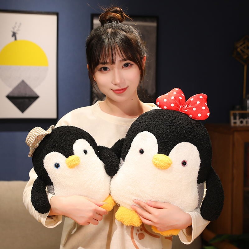Maliben | Mumble And Frosty The Fluffy Penguin Plushie