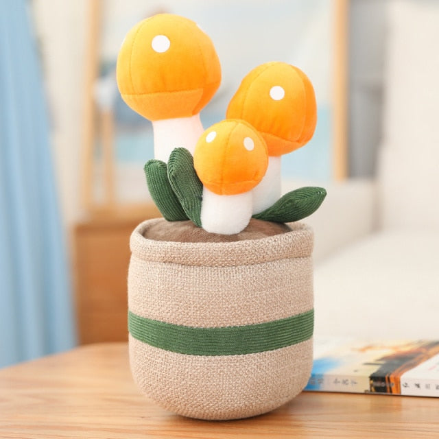 Maliben | Mushroom Pot Plant Plushie