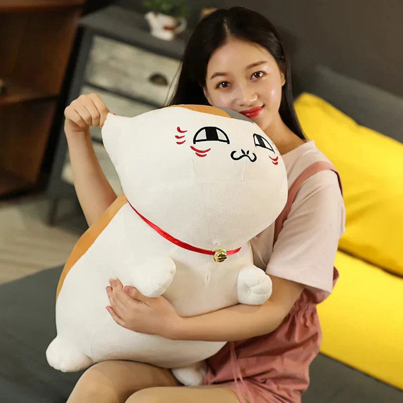 Maliben | Natsume Yuujinchou Nyanko Cat White Black Plushie