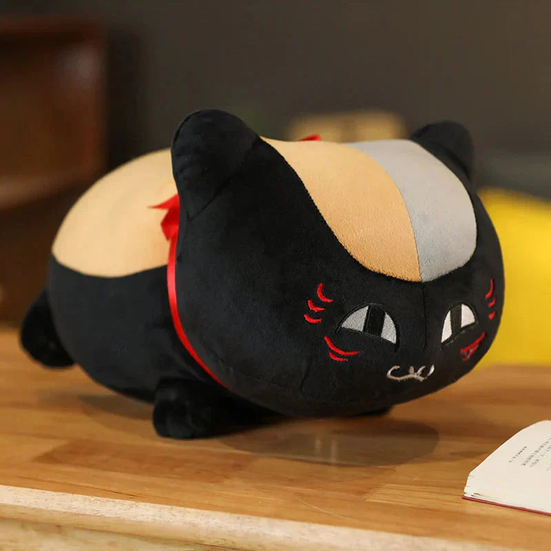 Maliben | Natsume Yuujinchou Nyanko Cat White Black Plushie