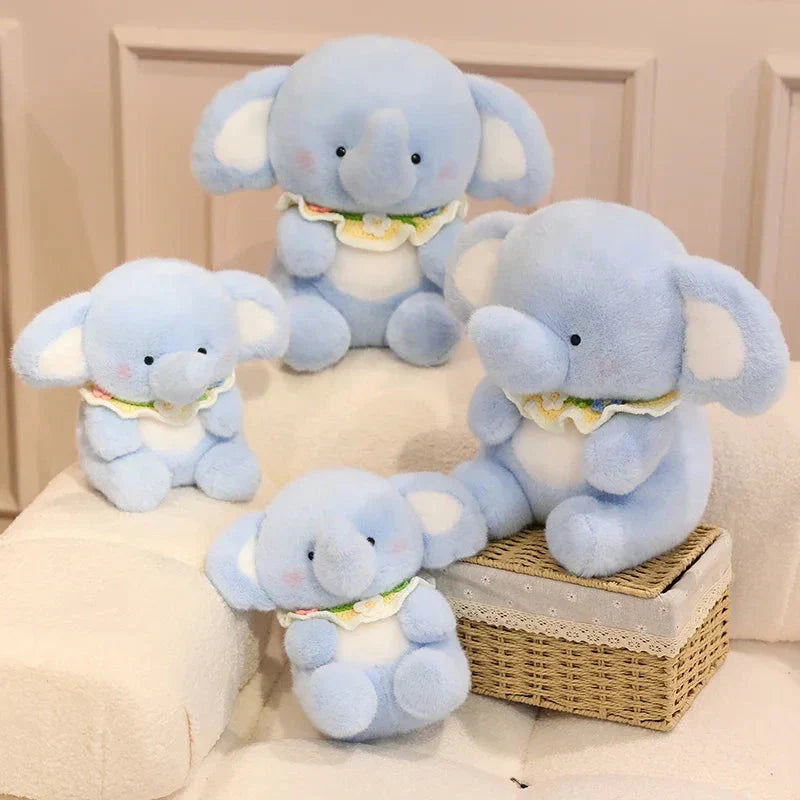 Maliben | Nunu The Cloudy Blue Elephant Plush