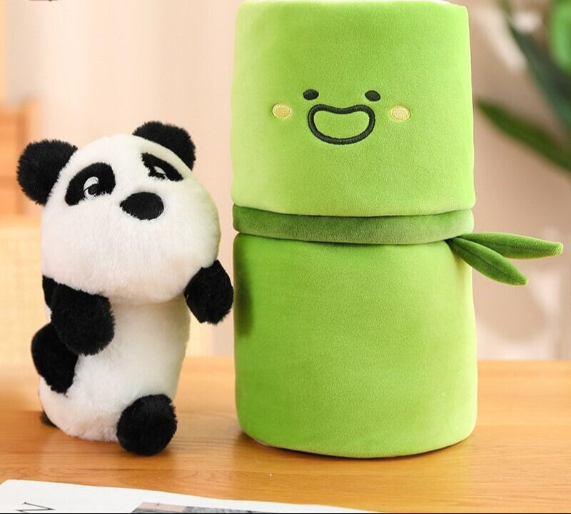 Maliben | Panda & Bamboo Buddy Plushies