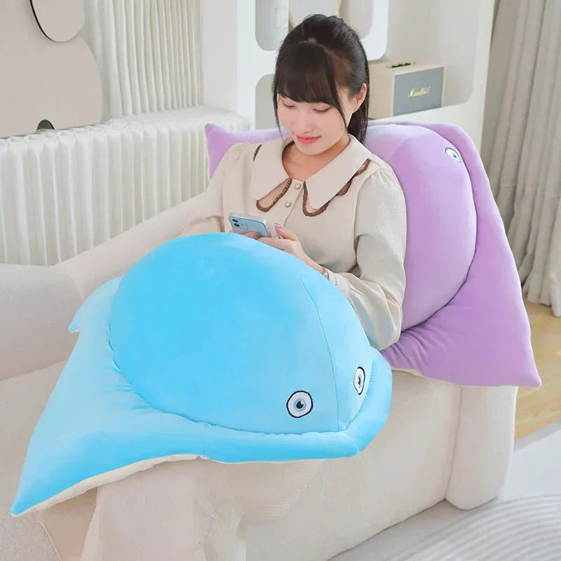 Maliben | Pastel Purple Blue Stingray Plushies