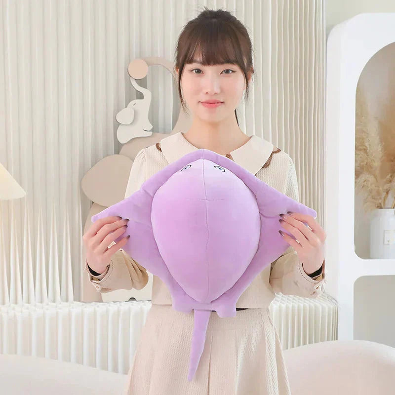Maliben | Pastel Purple Blue Stingray Plushies