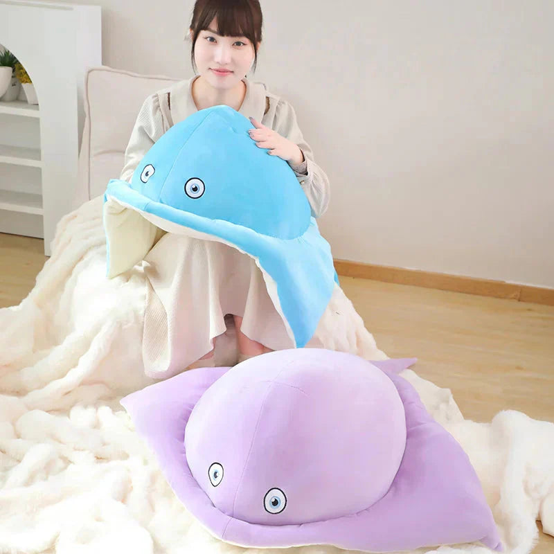Maliben | Pastel Purple Blue Stingray Plushies