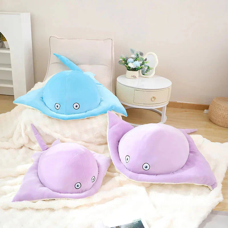 Maliben | Pastel Purple Blue Stingray Plushies