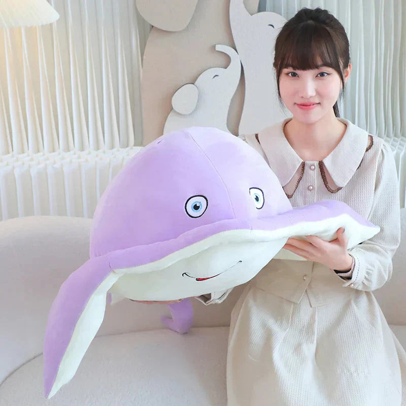 Maliben | Pastel Purple Blue Stingray Plushies