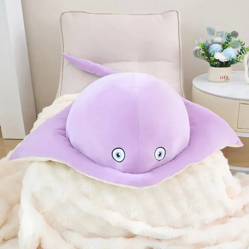 Maliben | Pastel Purple Blue Stingray Plushies