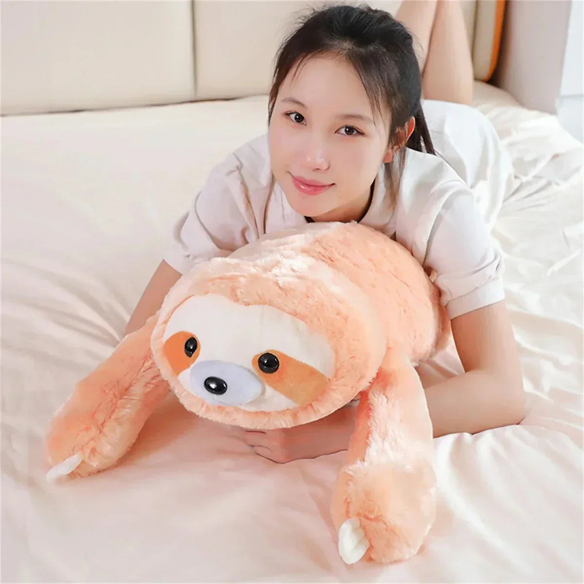 Maliben | Peachie The Sloth Plushie