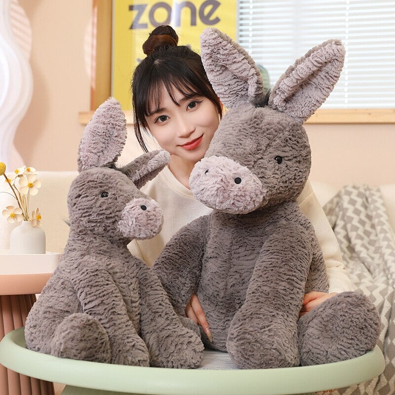 Maliben | Whispy The Fluffy Donkey Plushie