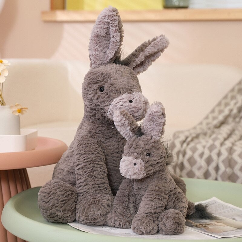 Maliben | Whispy The Fluffy Donkey Plushie