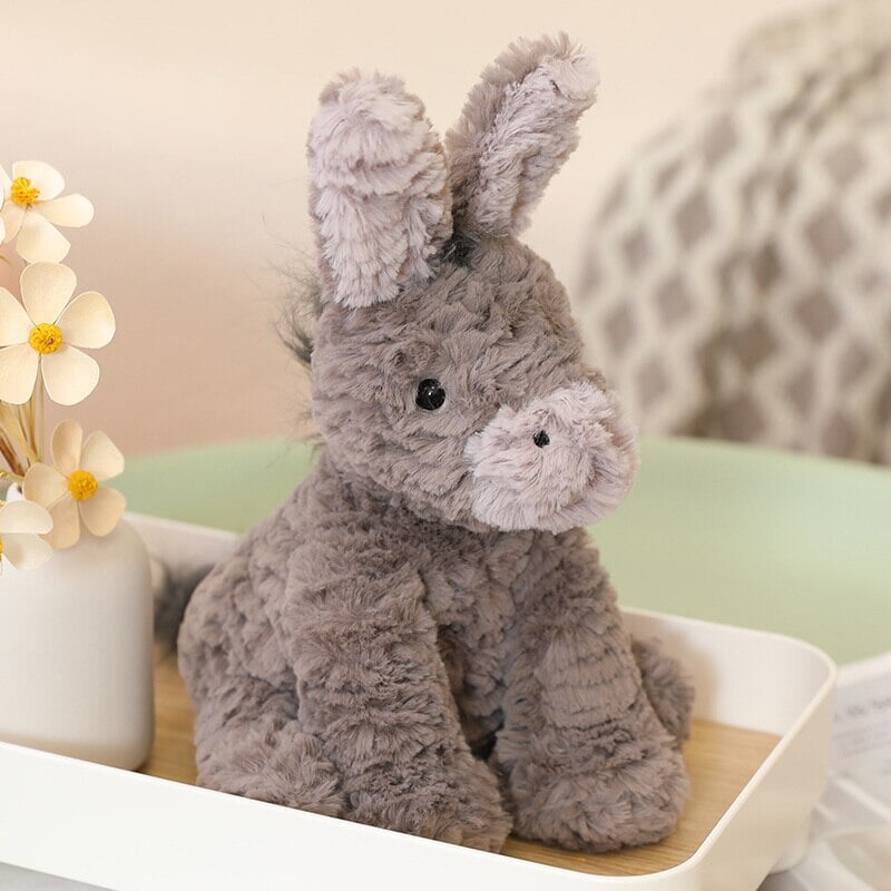Maliben | Whispy The Fluffy Donkey Plushie