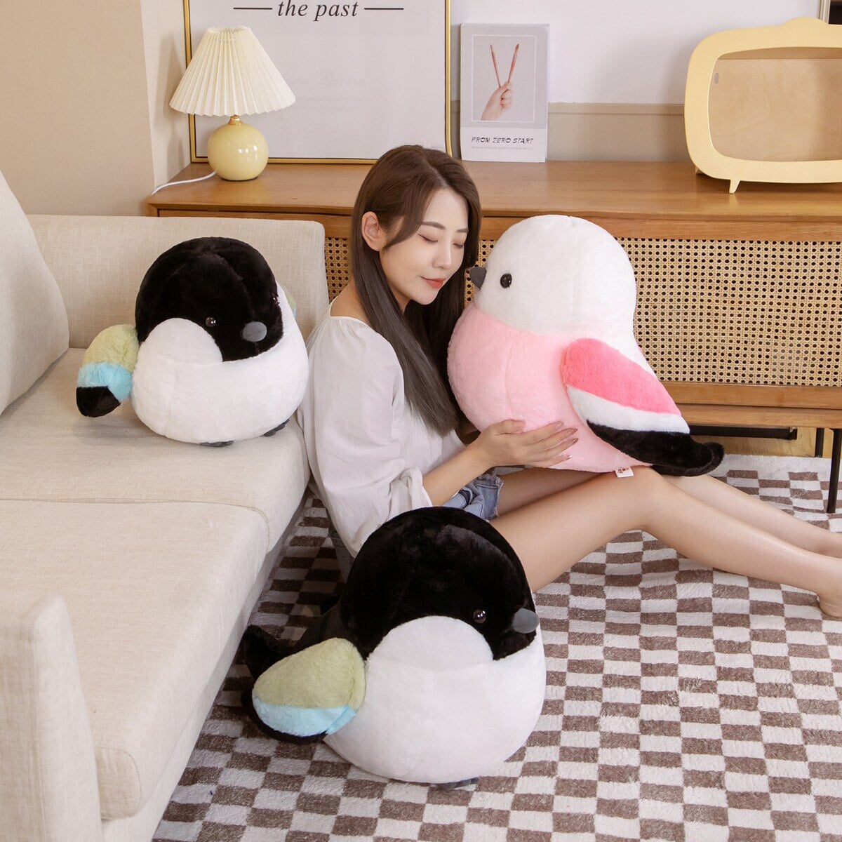 Maliben | Puffy Vibrant Bird Plushies