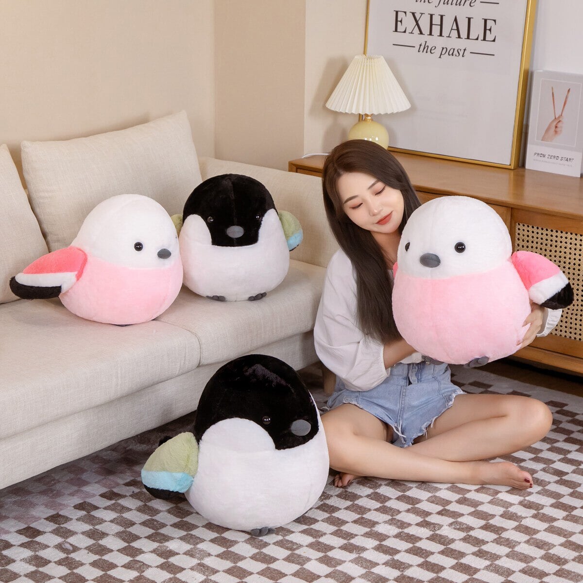 Maliben | Puffy Vibrant Bird Plushies