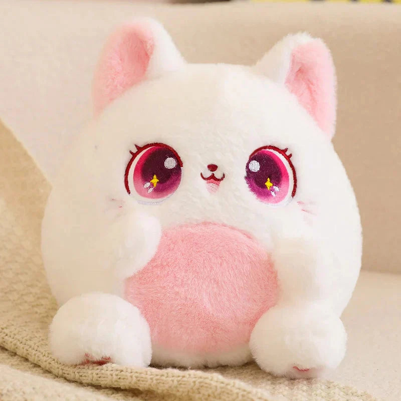 Maliben | Rainbow Fluffy Cat Squad Ball Plushies