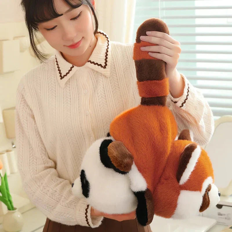 Maliben | Reversible Red Panda To Panda Plush
