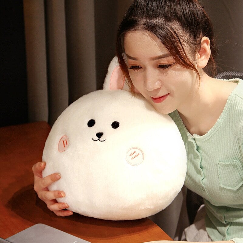 Maliben | Round Cat Bunny Fox Pillow Plushie Collection