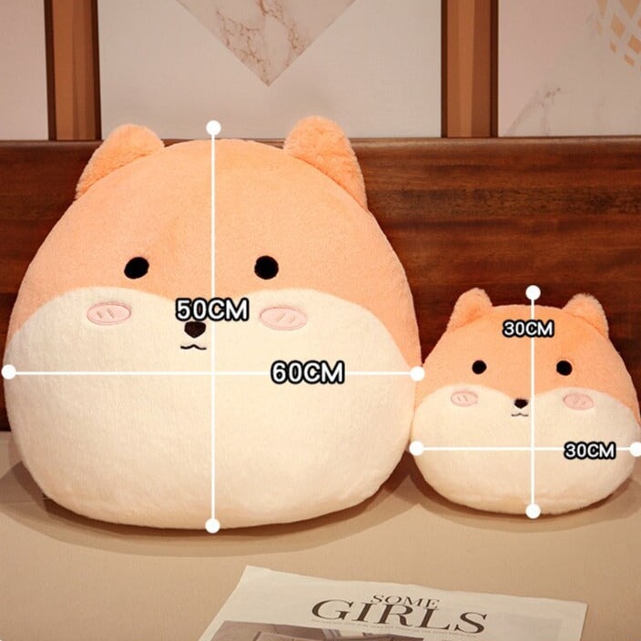 Maliben | Round Cat Bunny Fox Pillow Plushie Collection