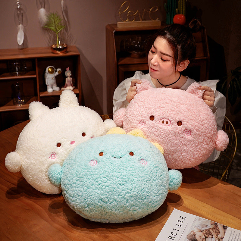 Maliben | Round Fluffy Animal Pillow Plushie Collection