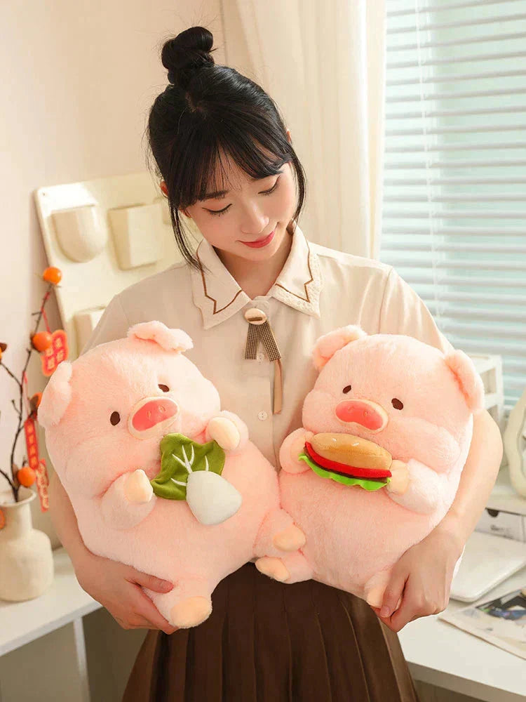 Maliben | Round Fluffy Chonky Piggy Plushie