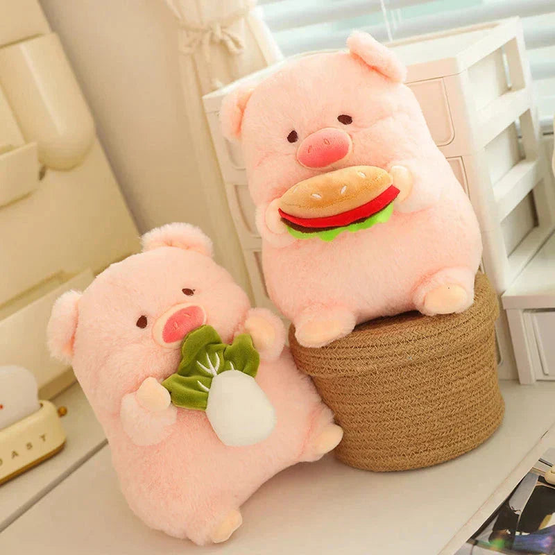 Maliben | Round Fluffy Chonky Piggy Plushie