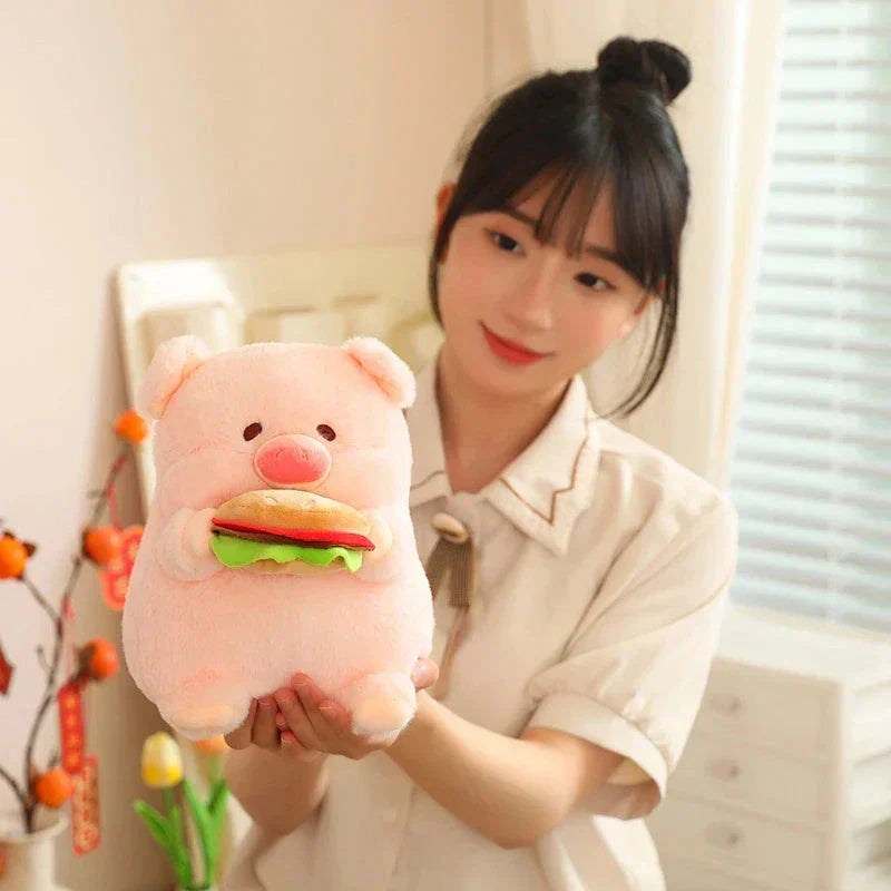 Maliben | Round Fluffy Chonky Piggy Plushie