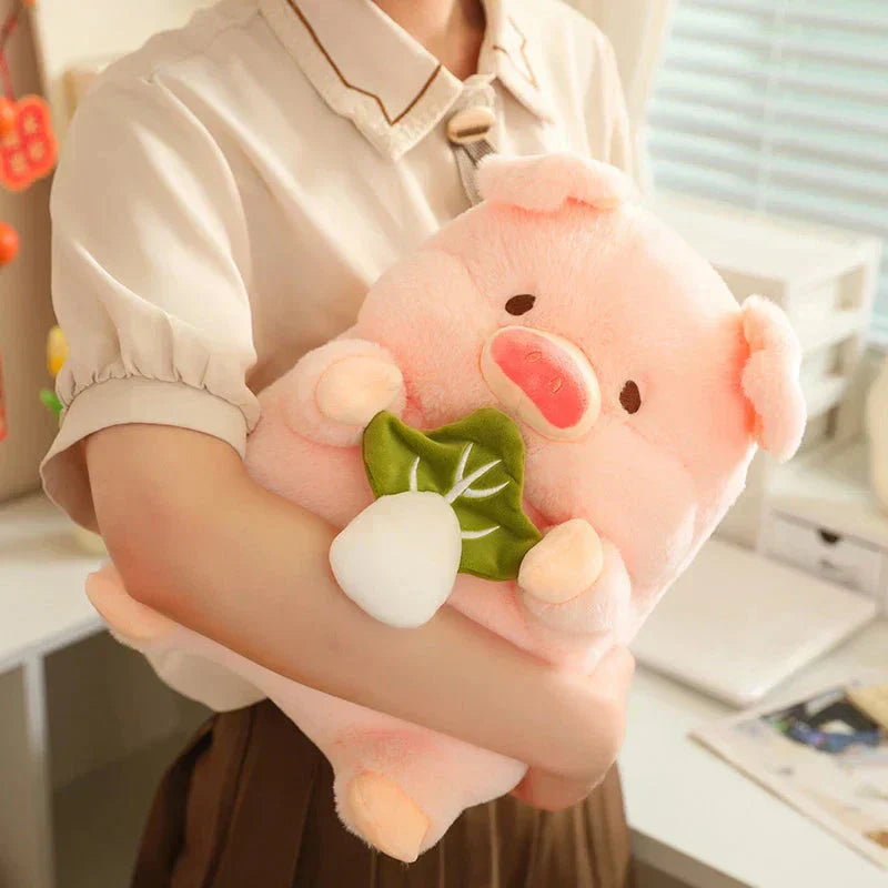 Maliben | Round Fluffy Chonky Piggy Plushie