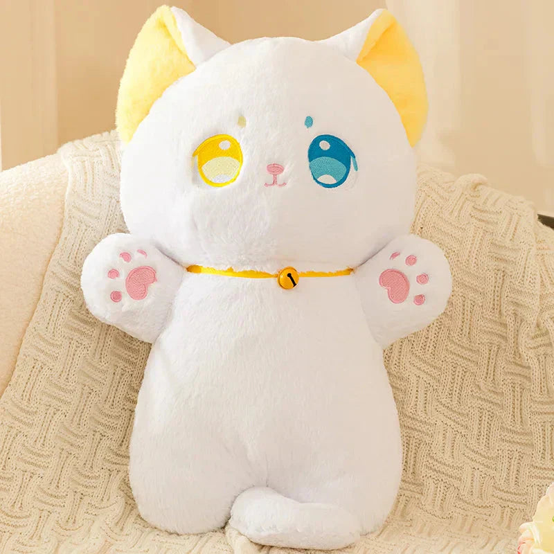 Maliben | Sailor Moon Fluffy Black White Cat Plushies