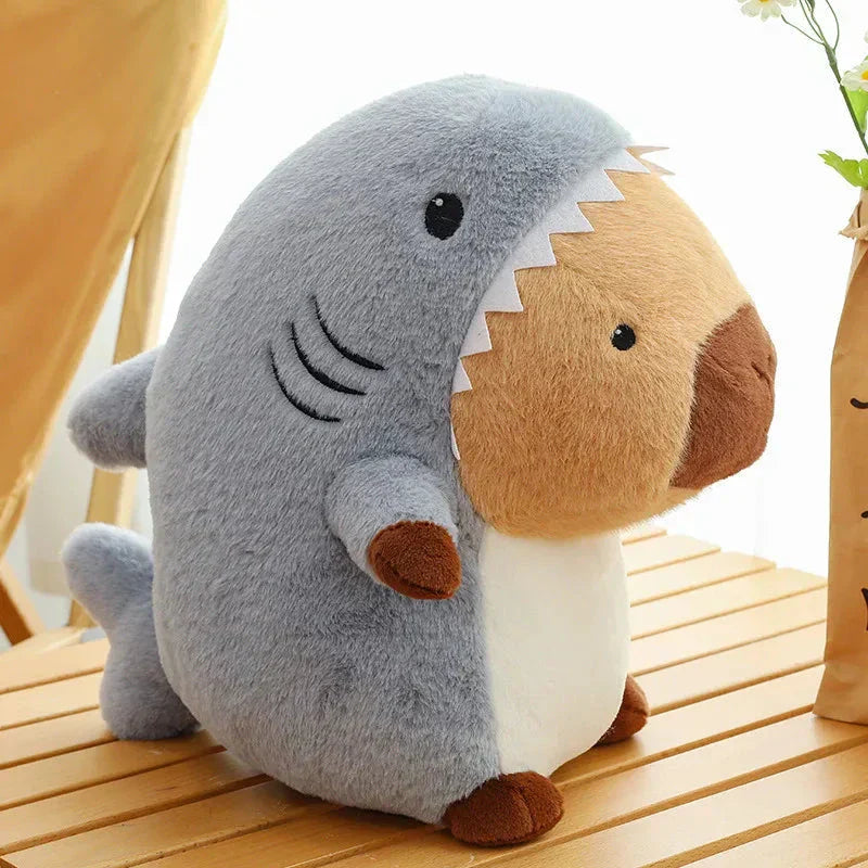Maliben | Shark Capybara Cosplay Plush
