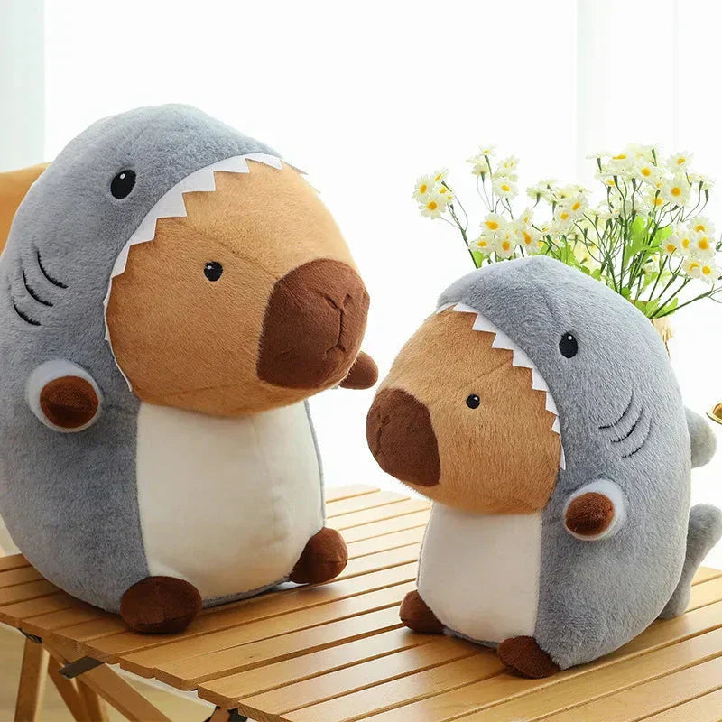 Maliben | Shark Capybara Cosplay Plush