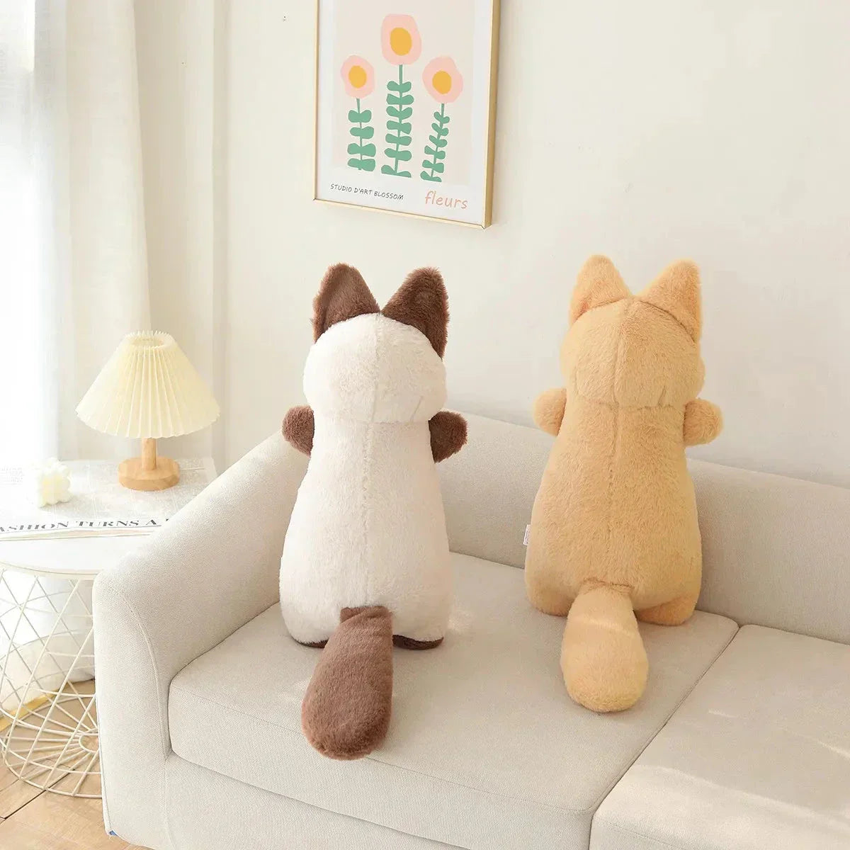 Maliben | Shortie Two-Tone Cat Plushie Collection