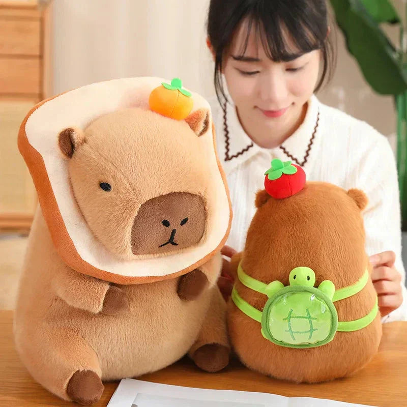 Maliben | Silly Capybara Toast Turtle Snotty Plushie Family