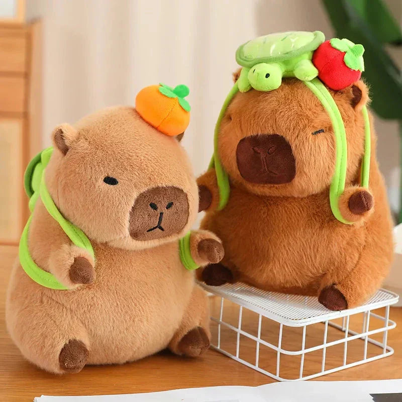 Maliben | Silly Capybara Toast Turtle Snotty Plushie Family
