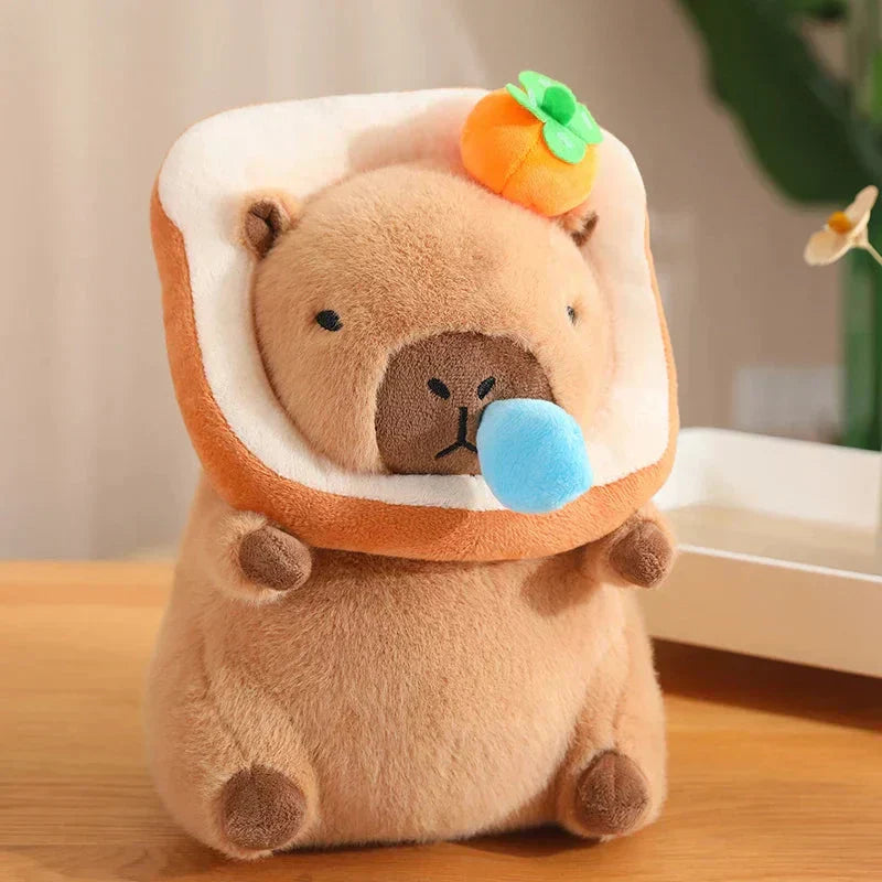 Maliben | Silly Capybara Toast Turtle Snotty Plushie Family