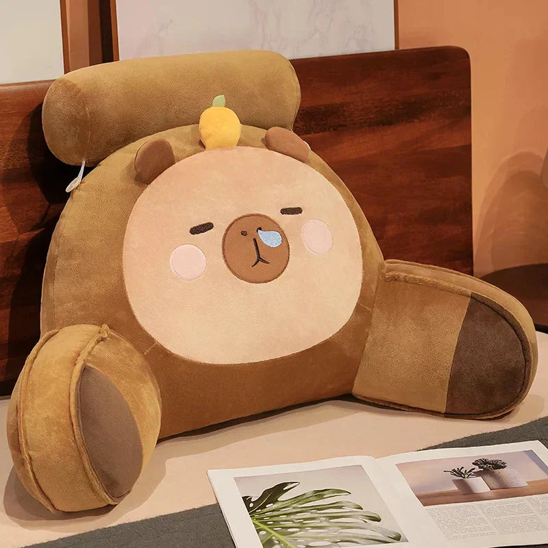 Maliben | Sleepy Capybara Resting Cushion Pillow