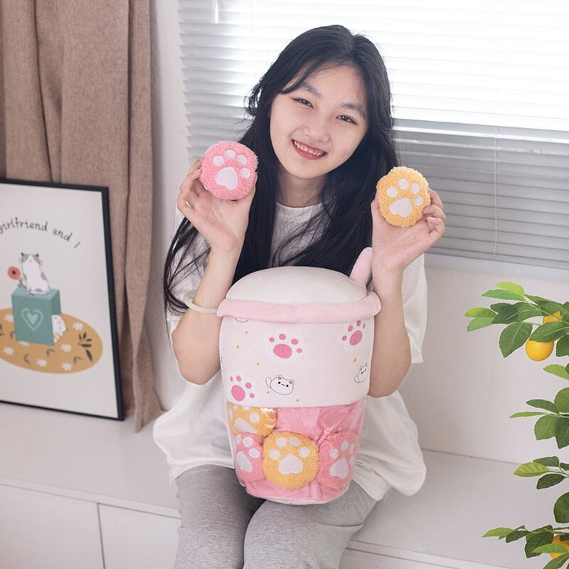 Maliben | Smiling Boba Dessert Plushie