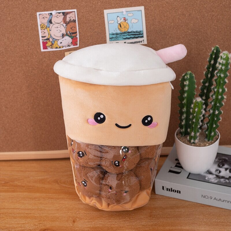 Maliben | Smiling Boba Dessert Plushie