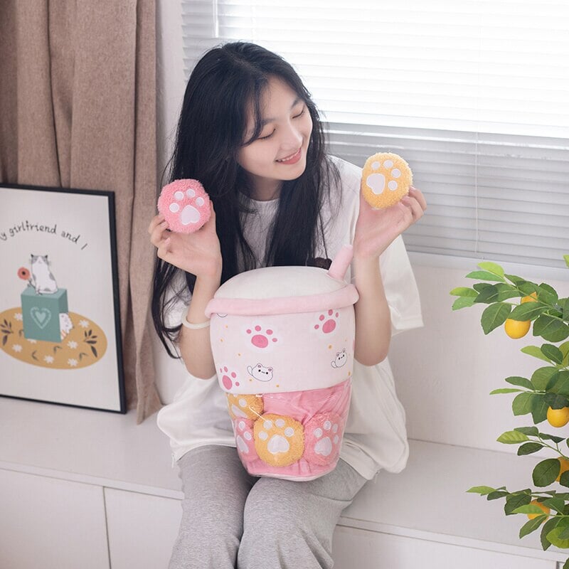 Maliben | Smiling Boba Dessert Plushie