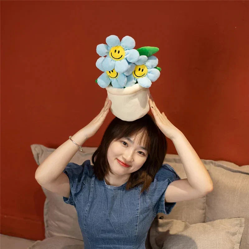 Maliben | Smiling Sunflower Flowerpot Plush