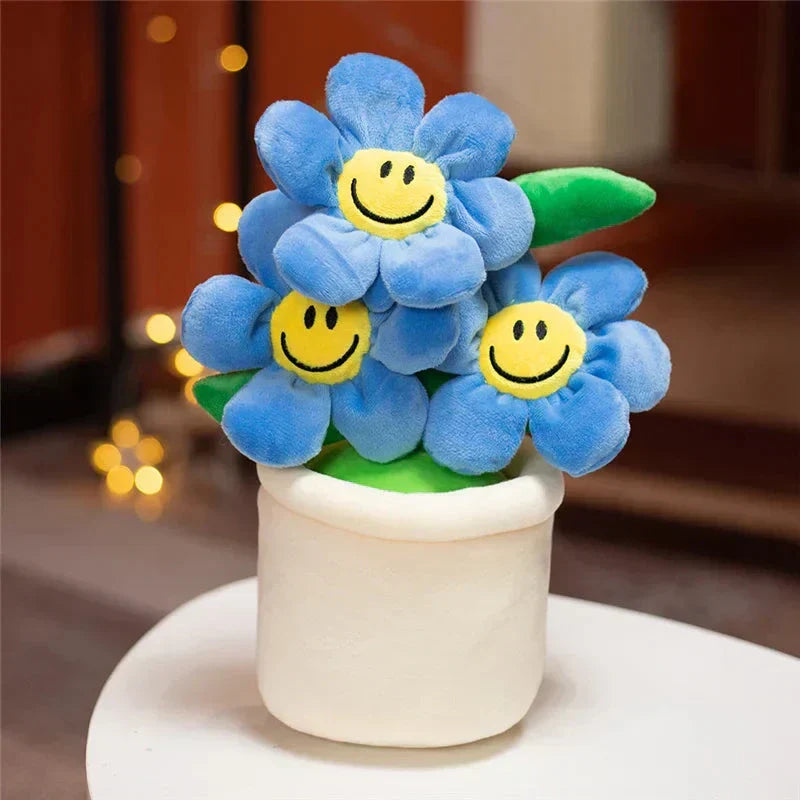 Maliben | Smiling Sunflower Flowerpot Plush