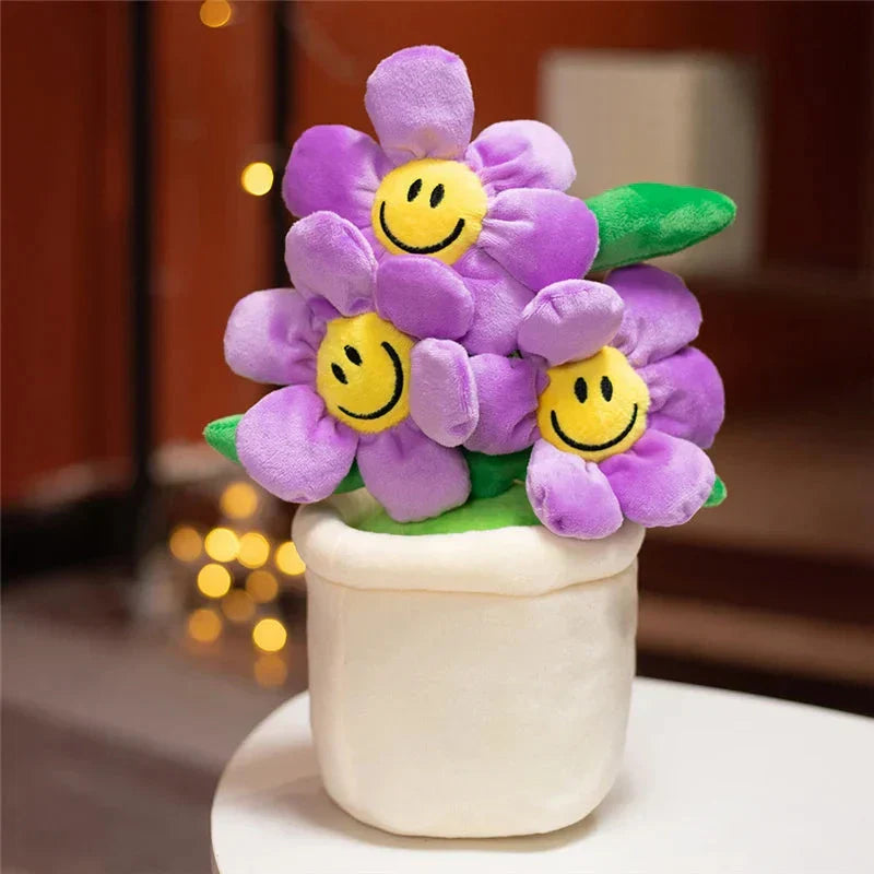 Maliben | Smiling Sunflower Flowerpot Plush