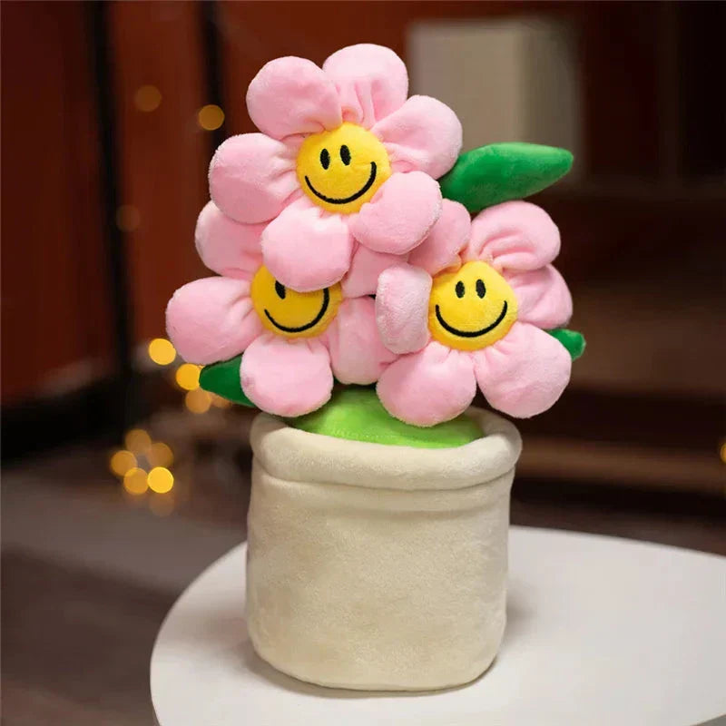 Maliben | Smiling Sunflower Flowerpot Plush