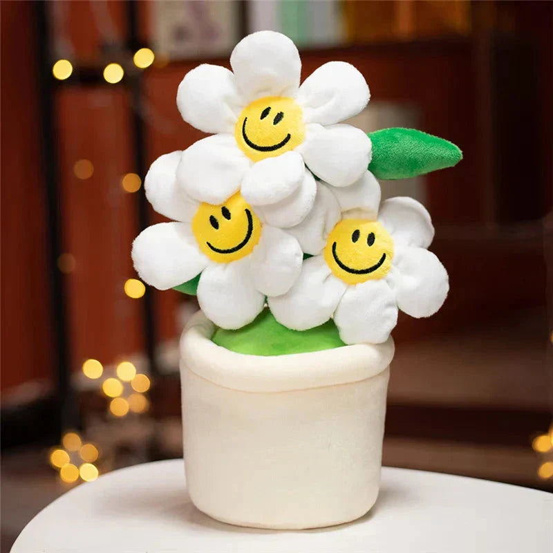 Maliben | Smiling Sunflower Flowerpot Plush